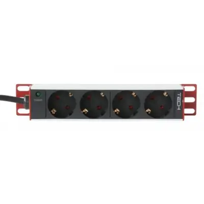 Techly 106909 Listwa zasilająca do Szaf Rack 10"