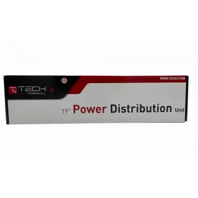 Techly 365733 Listwa zasilająca Rack 19