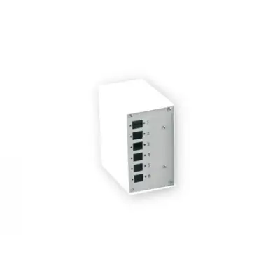 Techly 109825 Panel przedni na 6 adapterów SC Simplex lub LC Duplex, do przełącznicy DIN