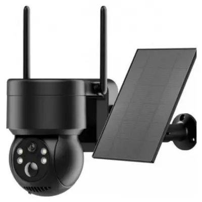 WOOX R3569 Inteligentna zewnętrzna smart kamera obrotowa PTZ IP65 z panelem solarnym