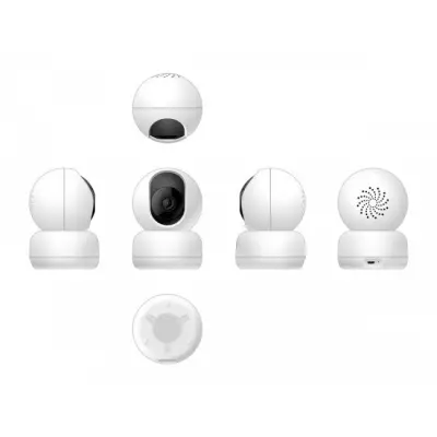 WOOX R4040 Inteligentna smart kamera obrotowa PTZ 1080p z trybem nocnym i audio