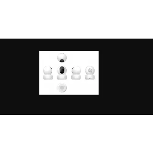 WOOX R4040 Inteligentna smart kamera obrotowa PTZ 1080p z trybem nocnym i audio