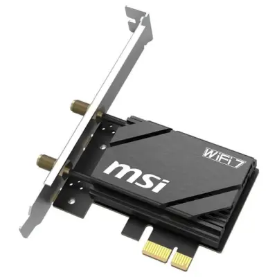 MSI HERALD BE6500 WiFi 7 PCIe Card