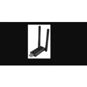 Qoltec 56987 Adapter USB DUAL Wi-Fi z antena 2 x 2dBi Standard AC USB 3.0 1200Mbps