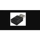 Qoltec 56988 Bezprzewodowy Ultra szybki DUAL mini WiFi adapter 2 x 2dBi Standard AC USB 3.0 1300Mbps
