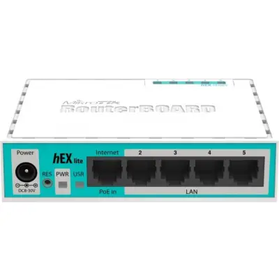 MIKROTIK RB750r2 hEX lite Router 5x RJ45