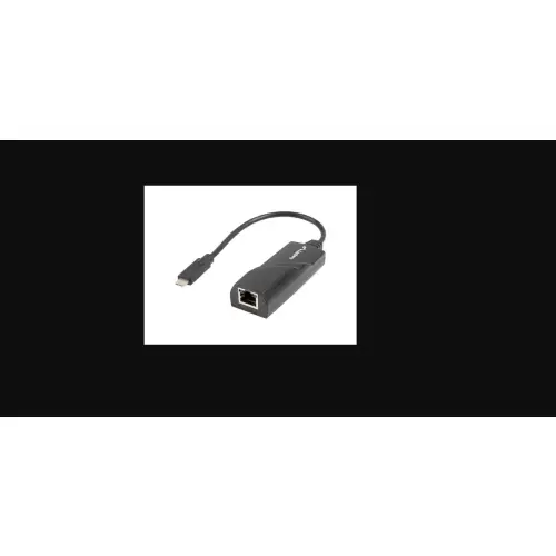 Lanberg karta sieciowa USB-C 3.1 1x RJ45 1Gb na kablu