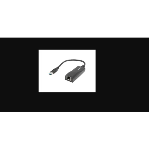 Lanberg karta sieciowa USB 3.0 1x RJ45 1Gb na kablu