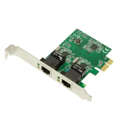 LogiLink karta PCI Express 2x Gigabit LAN
