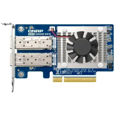 QNAP Karta sieciowa QXG-25G2SF-E810 2 port 25GbE