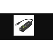 Techly 105803 Karta sieciowa / adapter USB-A 3.0 Gigabit Ethernet RJ45, hub 3x USB