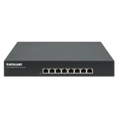 Intellinet 560641 Switch 8p Gigabit PoE