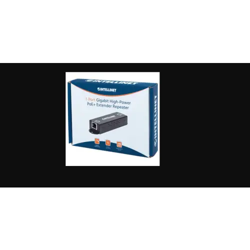 Intellinet wzmacniacz GIGA ethernet POE