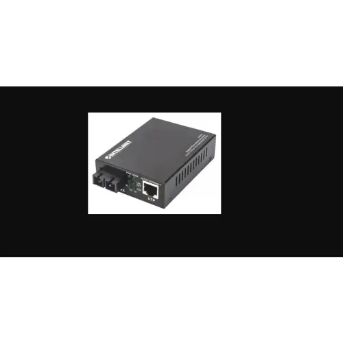 Intellinet 508209 Media konwerter 1000Base-T RJ45/1000Base-LX SC SM + injector PoE