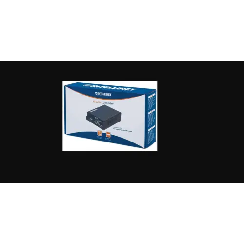 Intellinet 545068 Media Konwerter GIGA RJ45 na port SC SM 20 km WDM