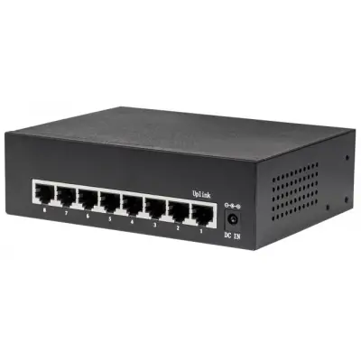Intellinet 561204 Switch 8p Gigabit PoE+ VLAN