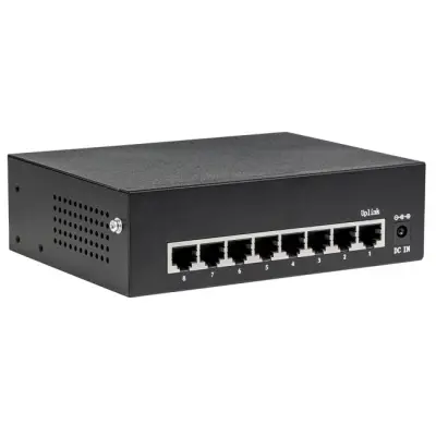 Intellinet 561204 Switch 8p Gigabit PoE+ VLAN