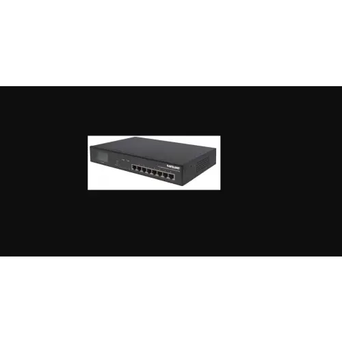 Intellinet 561310 Switch GIGABIT 8x RJ45 w tym 4x Ultra PoE, wyświetlacz LCD