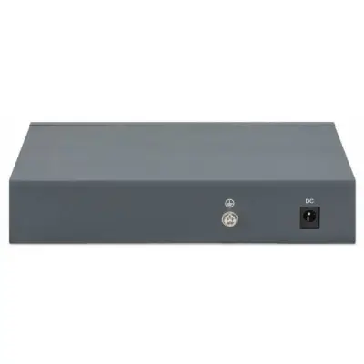 Intellinet 561808 Switch 5p Gigabit PoE Passthrough, zasilany PoE lub AC, 95W