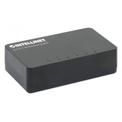 Intellinet 561723 Switch 5p Fast Ethernet, desktop