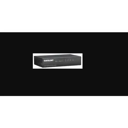 Intellinet 523301 Switch 5p Fast Ethernet, desktop, metalowa obudowa
