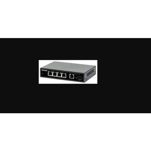 Intellinet 561822 Switch Gigabit 4x RJ45 PoE+, 1x RJ45 Uplink, 1x slot SFP