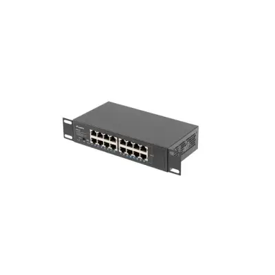 Lanberg switch 16x 1GB niezarządzalny rack 10
