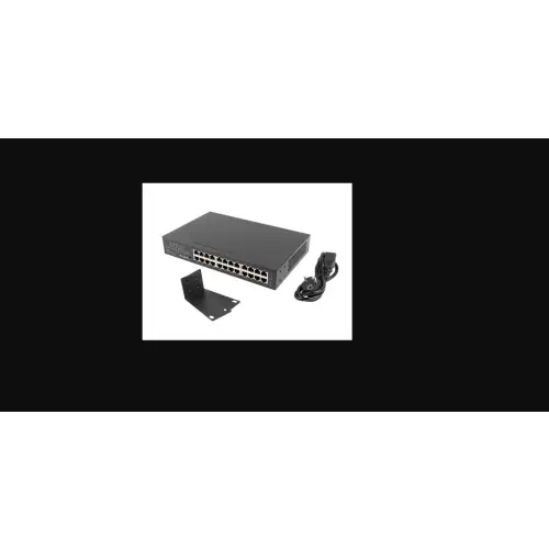 Lanberg switch 24x 1GB niezarządzalny rack 19"