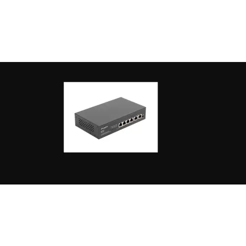 Lanberg switch 4x 100Mb PoE+/2x 100Mb niezarządzalny rack 10