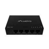 Lanberg switch 5x 1Gb/s niezarządzalny 12V obudowa metalowa