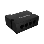 Lanberg switch DIN-FE4-AT-30W 1xIn 3xOut 100Mb POE extenders fast ethernet