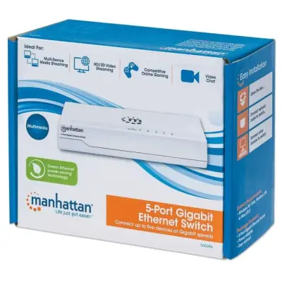Manhattan 560696 Switch Gigabit 5x RJ45