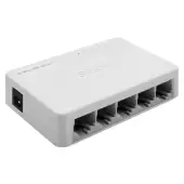 Qoltec 52247 Przełącznik sieciowy 5 x port RJ45 1000Mbps LAN