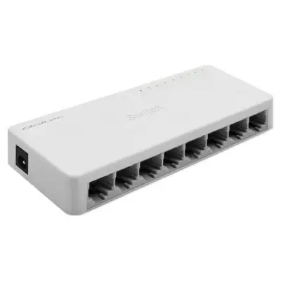 Qoltec 52248 Przełącznik sieciowy 8 x port RJ45 1000Mbps LAN