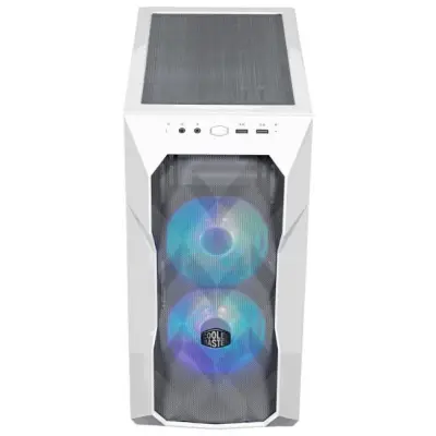 Cooler Master TD300 Mesh, Micro-ATX Gehäuse, ARGB, Tempered Glass - weiß
