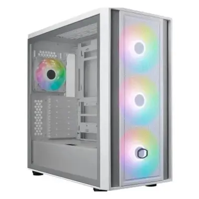 Cooler Master MasterBox 600 ARGB Biała