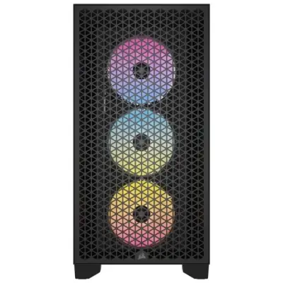 Corsair 3000D RGB Tempered Glass Black CC-9011255-WW