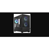 Fractal Design Pop Mini Air RGB Black TG Clear Tint