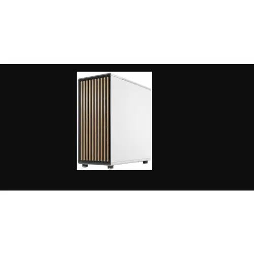 Fractal Design North Chalk White TG Clear Tint
