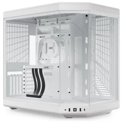 Hyte Y70 obudowa Midi-Tower, E-ATX, Tempered Glass - biała