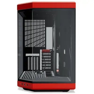 Hyte Y70 Midi Tower Standard - czarny / czerwony