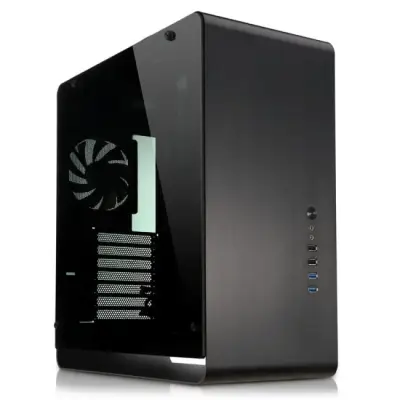 Jonsbo UMX4 Window Midi-Tower, Tempered Glass - czarna