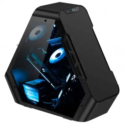 Jonsbo TR03-A Showcase Tempered Glass - czarny