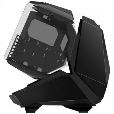 Jonsbo MOD5 Showcase, Tempered Glass - czarny