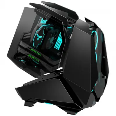 Jonsbo MOD5 Showcase, Tempered Glass - czarny