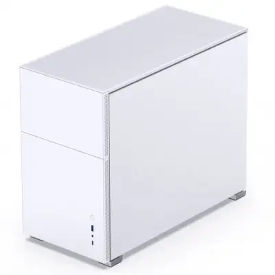 Jonsbo D31 obudowa Micro–ATX, Tempered Glass – biały