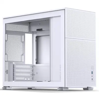 Jonsbo D31 MESH obudowa Micro–ATX, Tempered Glass – biały