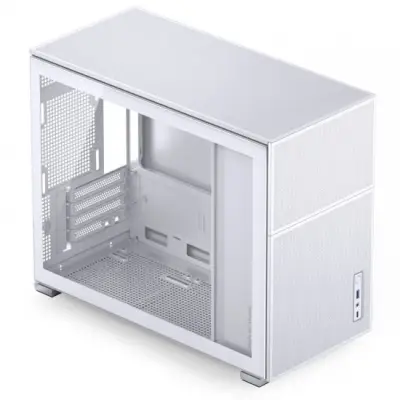Jonsbo D31 MESH obudowa Micro–ATX, Tempered Glass – biały
