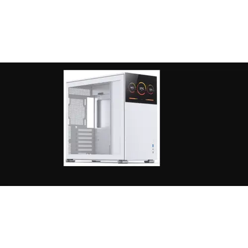Jonsbo D41 Screen obudowa ATX, Tempered Glass – biały