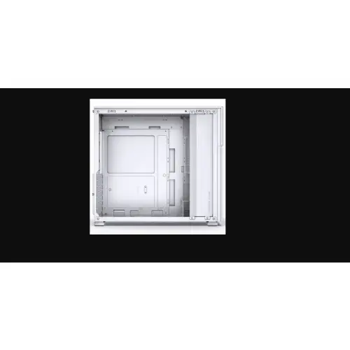 Jonsbo D41 Screen obudowa ATX, Tempered Glass – biały